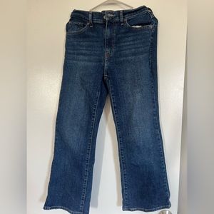 Levi’s High Waisted Crop Flare Jeans